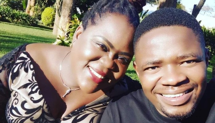 Linda Masarira and husband Bongani Mlotshwa