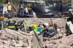 Man freed five days after South Africa building collapse, 14 killed, 39 missing A worker has been rescued from the debris of a collapsed building in the South African city of George after being trapped for nearly five days (Picture via X - @alanwinde)