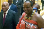 “He felt betrayed”… Jacob Zuma storms out of lobola negotiations as Mswati eyes his daughter as 16th wife This file picture shows then-president Jacob Zuma and King Mswati III at Lozitha Palace during the closing ceremony of the 36th Ordinary Summit of the Heads of State and Government in the Kingdom of Swaziland. Picture: GCIS