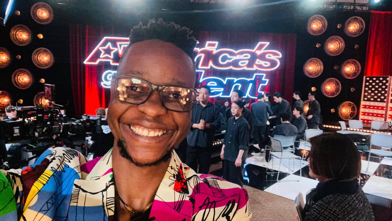 Learnmore Jonasi got to dazzle the judges at America's Got Talent (Picture via Facebook - Learnmore Jonasi)