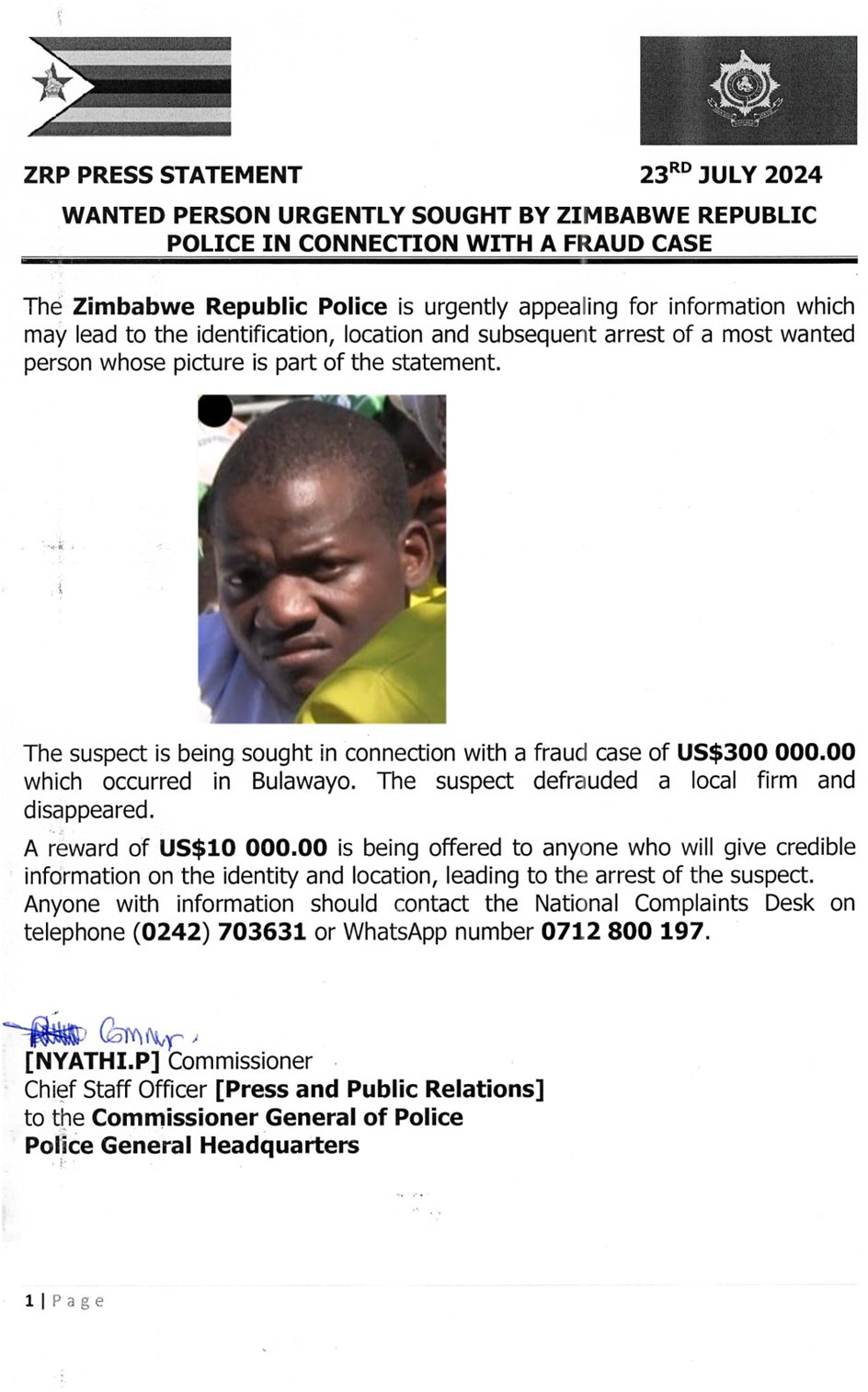 White City bombing 'mastermind' wanted for US$300k fraud: Police appeal for help