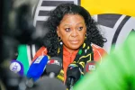 Mokonyane says Zille must act as a guest in the house while ANC leads GNU ANC deputy secretary-general Nomvula Mokonyane addressed the media on the outcomes of reflections of the May 29 elections at Boksburg on Friday. Picture: X/ANC