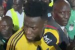 Kenya is the only team giving us competition in our group says Onana Manchester United's André Onana swarmed by Ugandan fans after Zimbabwe and Cameroon game (Picture via YouTube - Barnes FiFi Media)