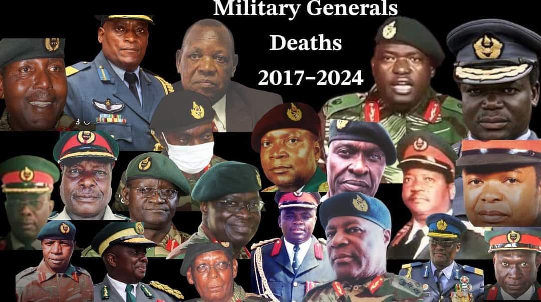 Zimbabwe's military faces alarmingly high death toll among senior officers (Picture via Facebook - Democracy Advocate Initiative)