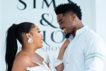 It’s a boy! Tino Chinyani, Simz Ngema’s lavish baby shower and gender reveal Media personality Tino Chinyani and actress Simphiwe 'Simz' Ngema have revealed that their child will be a boy, during a lavish all-white baby shower and gender reveal in South Africa. (Picture via Instagram - @simzngema)