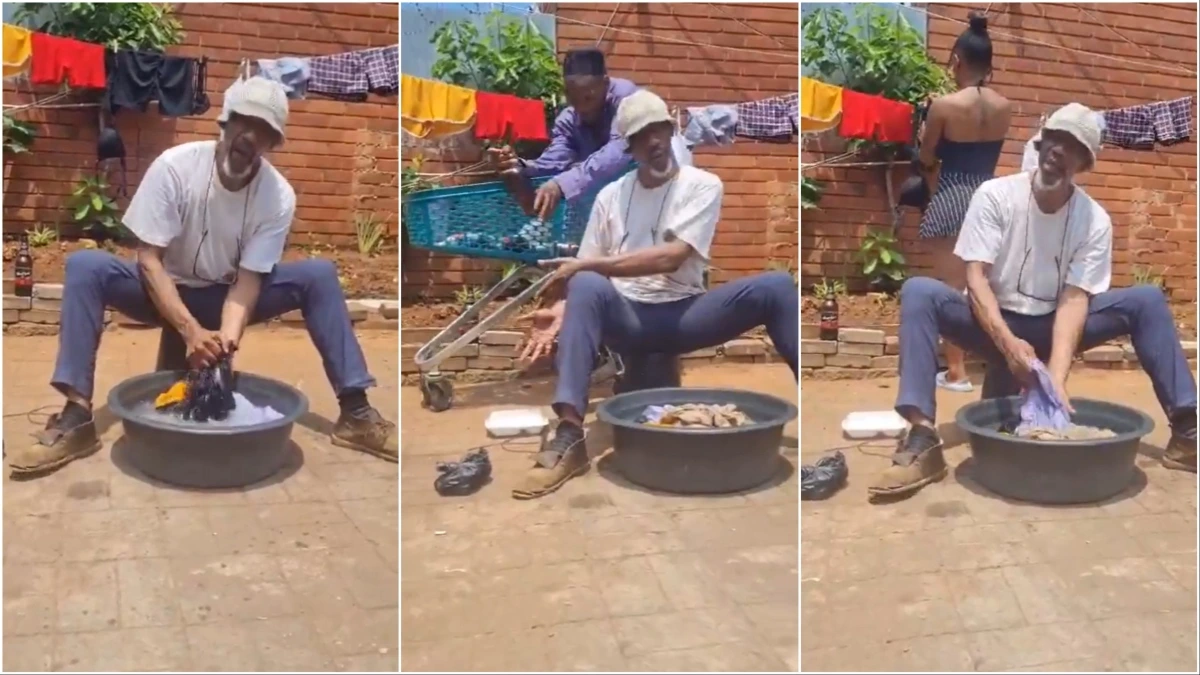 South Africa based Zimbabwean actor Luthuli Dlamini (Pictures via Instagram - Luthuli Dlamini)