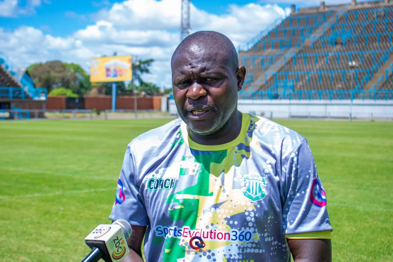 CAPS United have reportedly parted ways with their head coach and club legend Lloyd Chitembwe (Picture via Facebook - CAPS United - Sports Evolution 360)