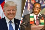 Mnangagwa halts US$350 million health deal talks with Trump administration US Donald Trump and Zimbabwean president Emmerson Mnangagwa (Picture via Shealeah Craighead, Public domain, via Wikimedia Commons and X - @edmnangagwa)