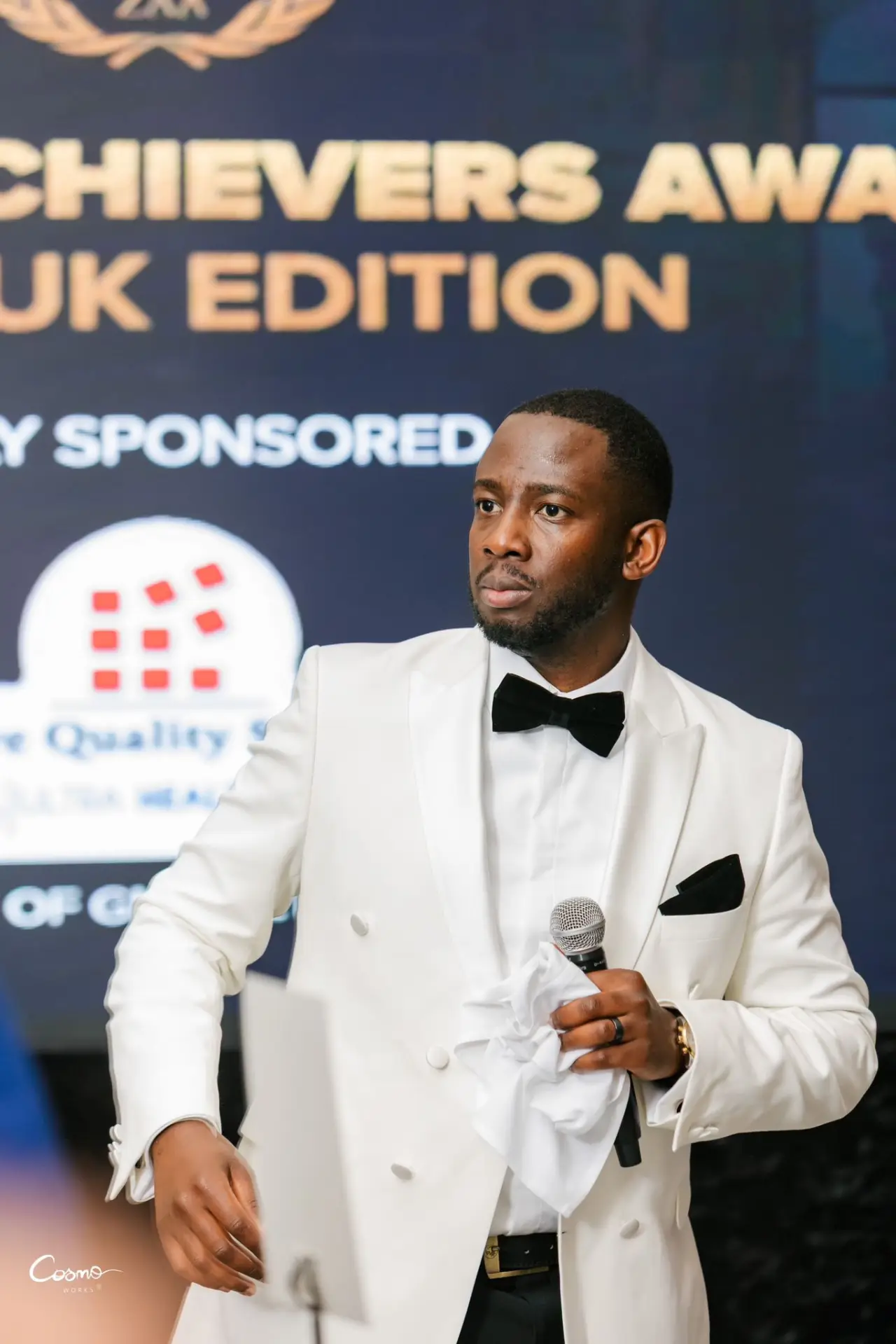 Comedian and MC on the night King Kandoro (Picture via the ZAA)