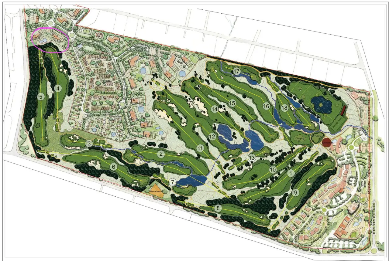 The Hills Luxury Golf Estate comes with a PGA standard golf course that will undoubtedly be used as the main course for tours and championship matches as Zimbabweans especially Harare residents are fast becoming golf addicts. (Picture via WestProp Holdings)