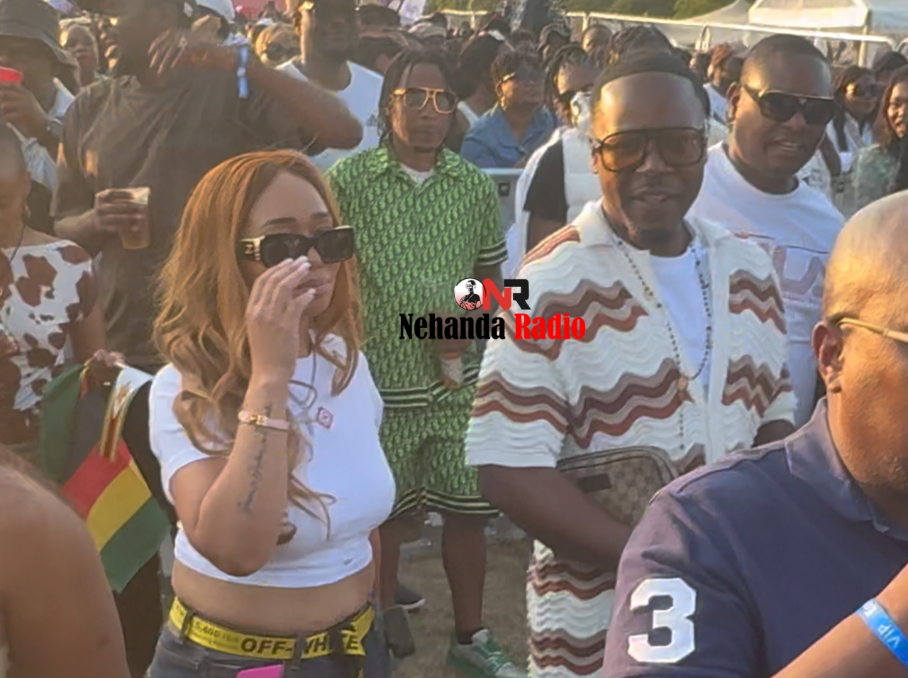 Former lovebirds Olinda Chapel and rapper Desmond "Stunner" Chideme were spotted getting cozy at this year’s edition of Zimfest