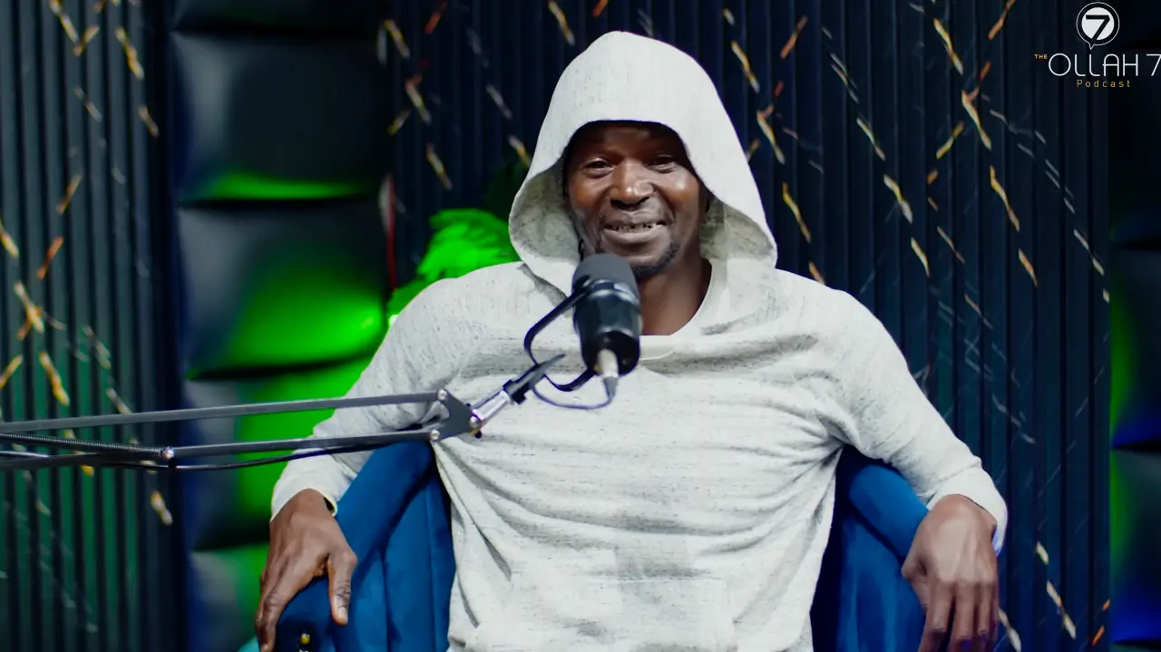 Shingi Kawondera in a rare interview with Yvonne Mangunda on the DJ Ollah Podcast (Picture via YouTube - DJ Ollah 7)