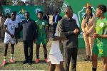 Sanyatwe pins hopes on Zimbabwe Warriors U-17’s ahead of COSAFA Youth tournament Sports Minister Anselem Sanyatwe visited the team, currently in camp at Eaglesview School
