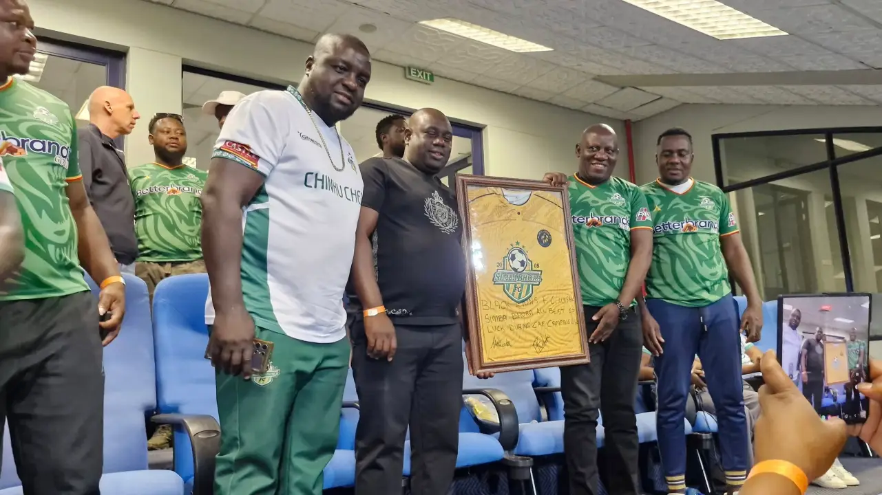 Zimbabwean businessman Tendani Sebata sends best wishes to Simba Bhora