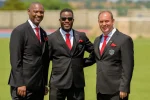 ZIFA appoints former Arsenal youth team coach Mario Marinica as new Warriors head coach Then Malawi manager Mario Marinica (right) with the Malawi FA president Walter Nyamilandu (left) and executive committee member Chimango Munthali. Photograph: Football Association of Malawi