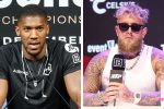 Anthony Joshua knocks out Jake Paul in round six of heavyweight fight in Miami Heavyweight boxer Anthony Joshua and YouTuber Jake Paul (Pictures via Image Press Agency via DepositPhotos.com and JazzyJoeyD, CC BY-SA 4.0 , via Wikimedia Commons)