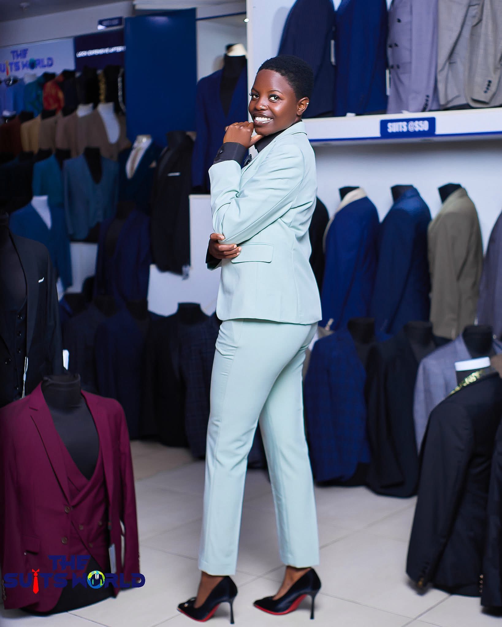 A new world of advertising opportunities is opening up for Nyasha Chishiri, after she was spotted by American streamer IshowSpeed at a local KFC outlet recently. (Picture via Facebook - The Suits World)