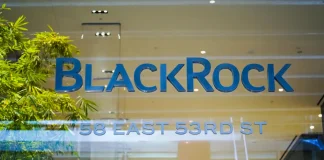 World’s largest asset manager BlackRock adjusts stake in Zimbabwe’s Caledonia New York, NY - April 9, 2023 : Blackrock investment management office building entrance name logo at 53rd Street corporate headquarters in Midtown, Manhattan — Photo by Kasasagi Productions via DepositPhotos.com