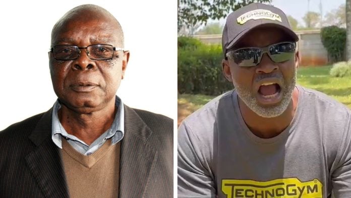Air Marshal (Retired) Henry Muchena has warned former Norton legislator Temba Mliswa (Picture by Tayananiswa via Pindula and X - Temba Mliswa)