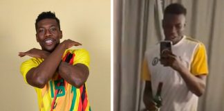 Teenage Hadebe suspended after TikTok video shows him holding alcohol Zimbabwe defender Teenage Hadebe has been suspended after a video surfaced showing him holding alcohol while in camp (Pictures via Zimbabwe Football Association and Social Media)