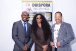 Diaspora Insurance names Queen Sheebah as Global Brand Ambassador Diaspora Insurance Executive Director Dr Sibert Mandega, Queen Sheebah and Diaspora Insurance CEO Jeff Madzingo