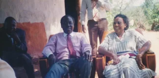 Dr Edson Zvobgo: Architect of power, victim of politics in Zimbabwe The late former Justice Minister Dr Edson Zvobgo (centre) seen here with family members (Picture via Facebook - Kerina Zvobgo)