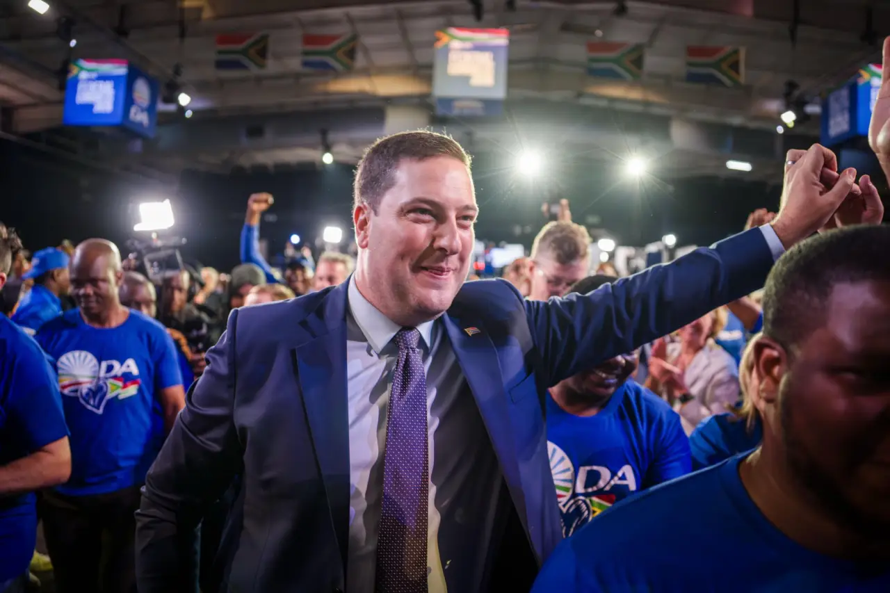 Cape Town mayor Geordin Hill-Lewis elected leader of South Africa’s Democratic Alliance