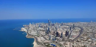 Missile and drone strikes hit Kuwait and UAE as Gulf conflict widens Flying Over Kuwait City On A Summer Day (Picture via Craitza via DepositPhotos.com)