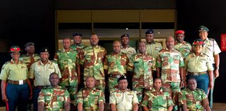 Mnangagwa promotes son to Lieutenant Colonel, sparking debate in Zimbabwe President Emmerson Mnangagwa has elevated his son, Sean Mnangagwa, to the rank of Lieutenant Colonel in the Zimbabwe National Army, a move that has drawn both attention and criticism. (Picture via ZBC News)