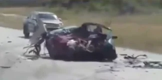 Missile and drone strikes hit Kuwait and UAE as Gulf conflict widens The collision involved a Toyota Corolla and a Mercedes-Benz truck, which struck each other head-on.