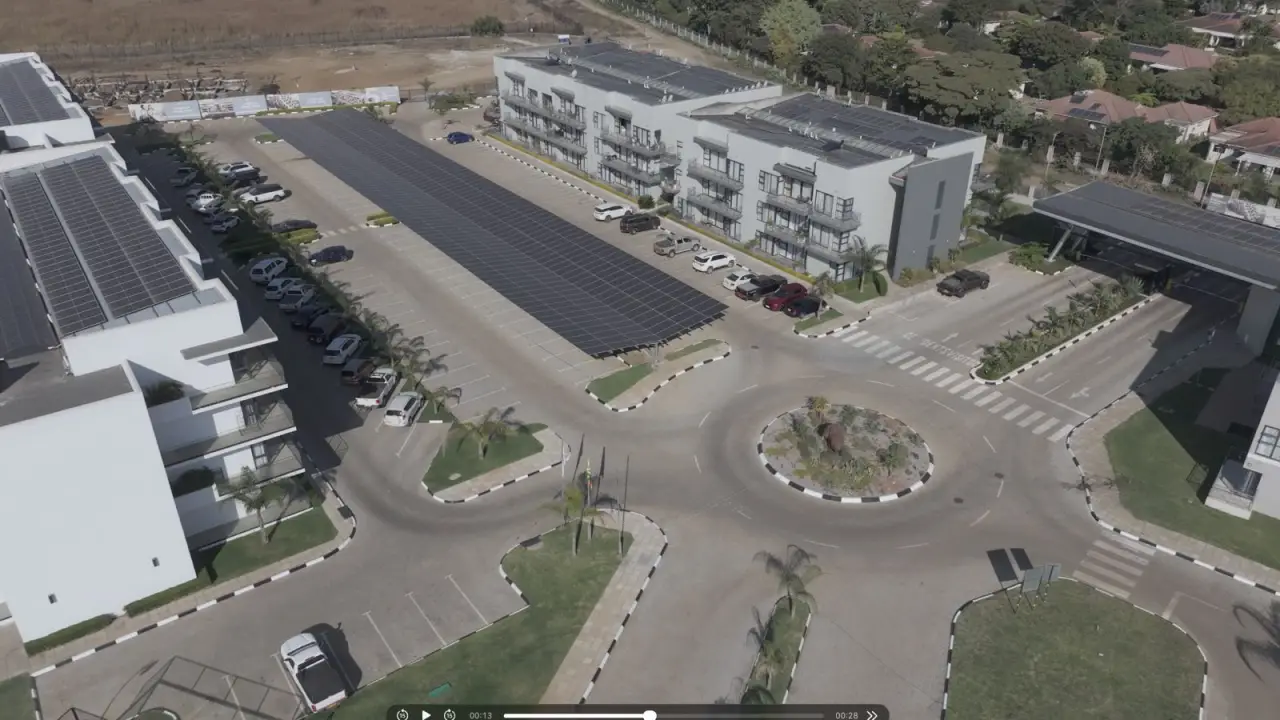 WestProp Holdings has taken another major step towards sustainable urban development with the installation of a one-megawatt solar plant at Millennium Heights, transforming the estate's 54-bay car park into a renewable energy hub. (Picture via WestProp Holdings)