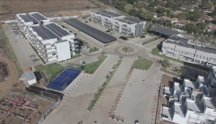 WestProp Holdings has taken another major step towards sustainable urban development with the installation of a one-megawatt solar plant at Millennium Heights, transforming the estate's 54-bay car park into a renewable energy hub. (Picture via WestProp Holdings)