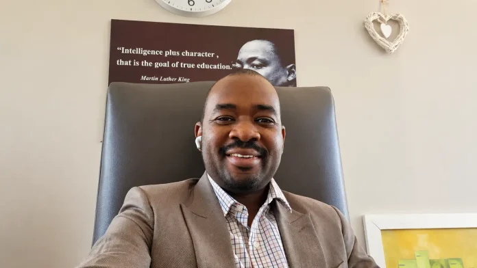 Former Citizens Coalition for Change (CCC) president Nelson Chamisa (Picture via Facebook - Nelson Chamisa)