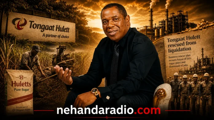 South African billionaire Robert Gumede (Pictures via facebook and AI)