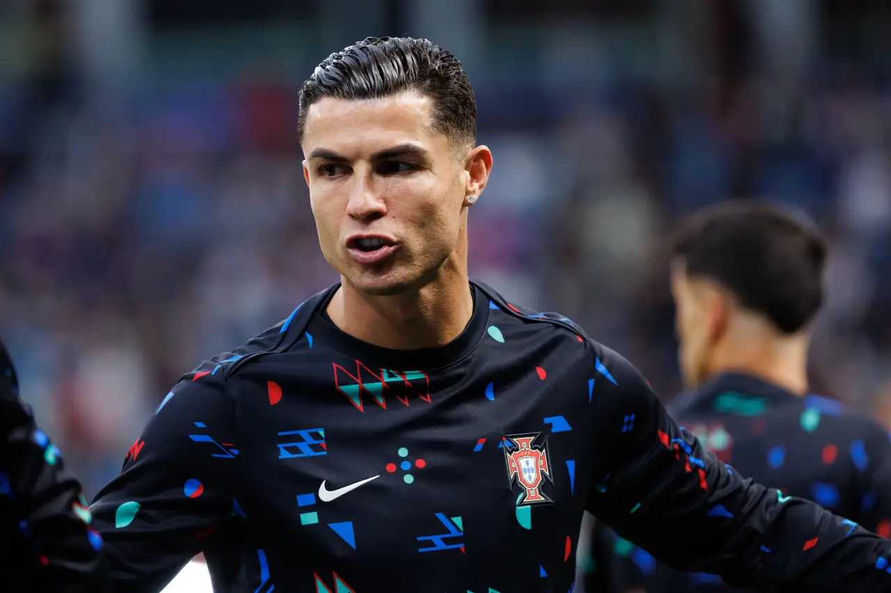 Cristiano Ronaldo seen during UEFA Euro 2024 game between national teams of Portugal and France at Volksparkstadium, Hamburg, Germany (Picture by Maciej Rogowsk Photography via DepositPhotos.com