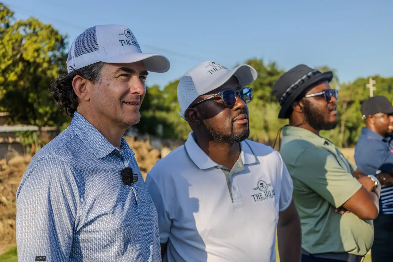 WestProp Holdings CEO ken Sharpe seen here with Chief Projects Officer Mandla Ndebele (Picture via WestProp Holdings)